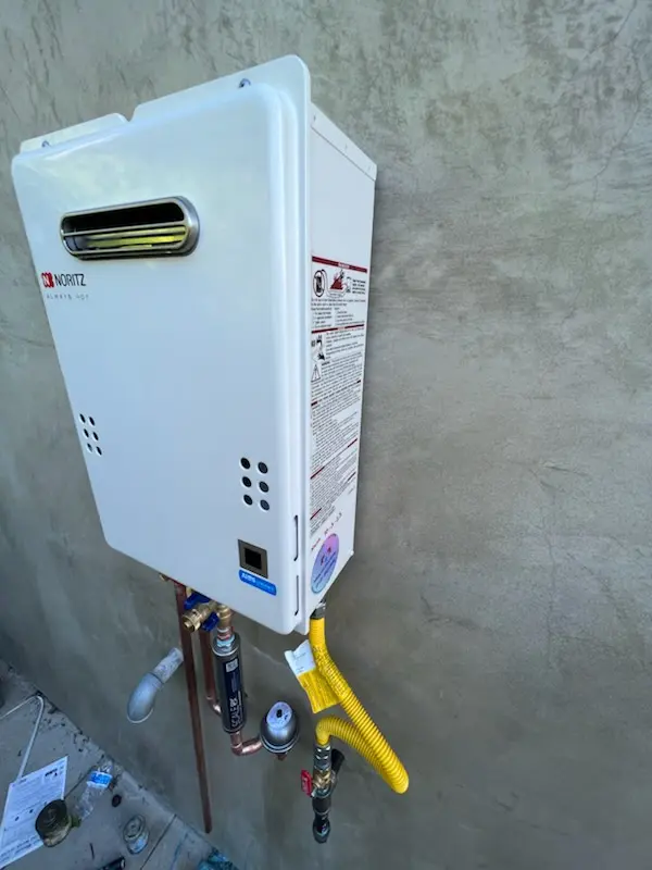 Tankless water heater installation for Tunnelhill homes